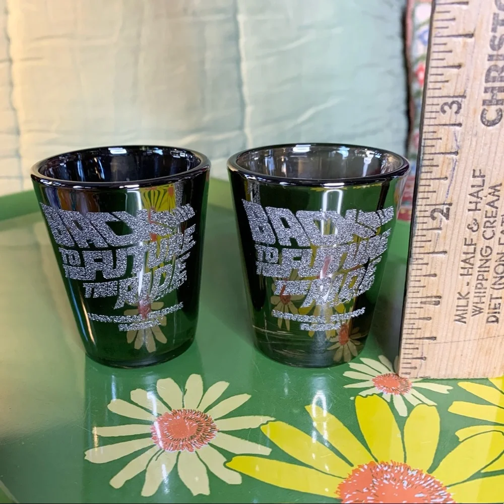 90s Back To The Future Shot Glasses